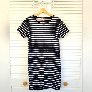 Old Navy, XL Tall, Black and White Stripped Dress